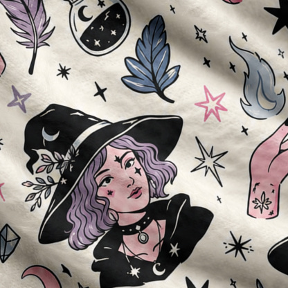Purplehecate Witch Story Ugly Cardigan Sweaters