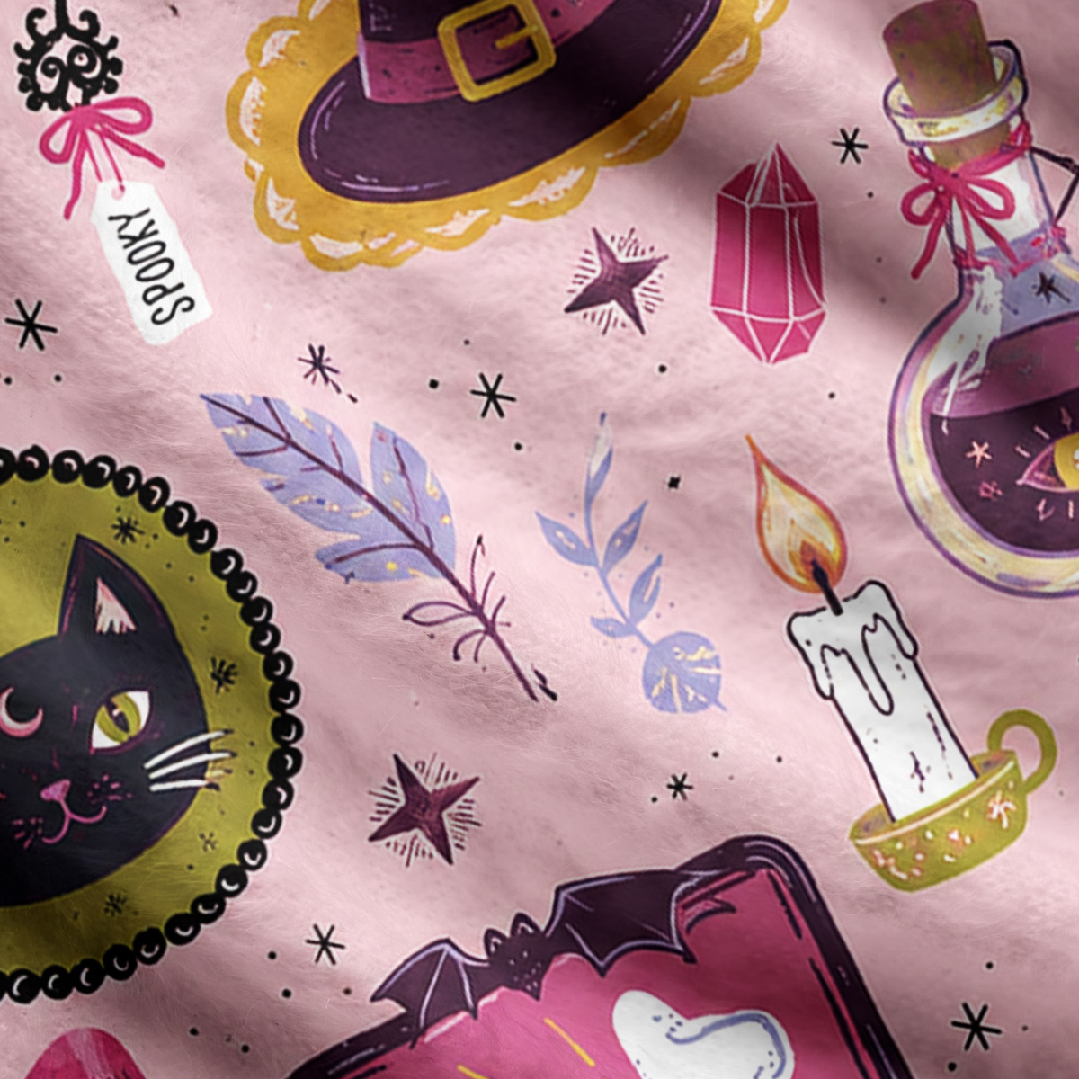 Purplehecate Spellbook & Potions Ugly Cardigan Sweaters