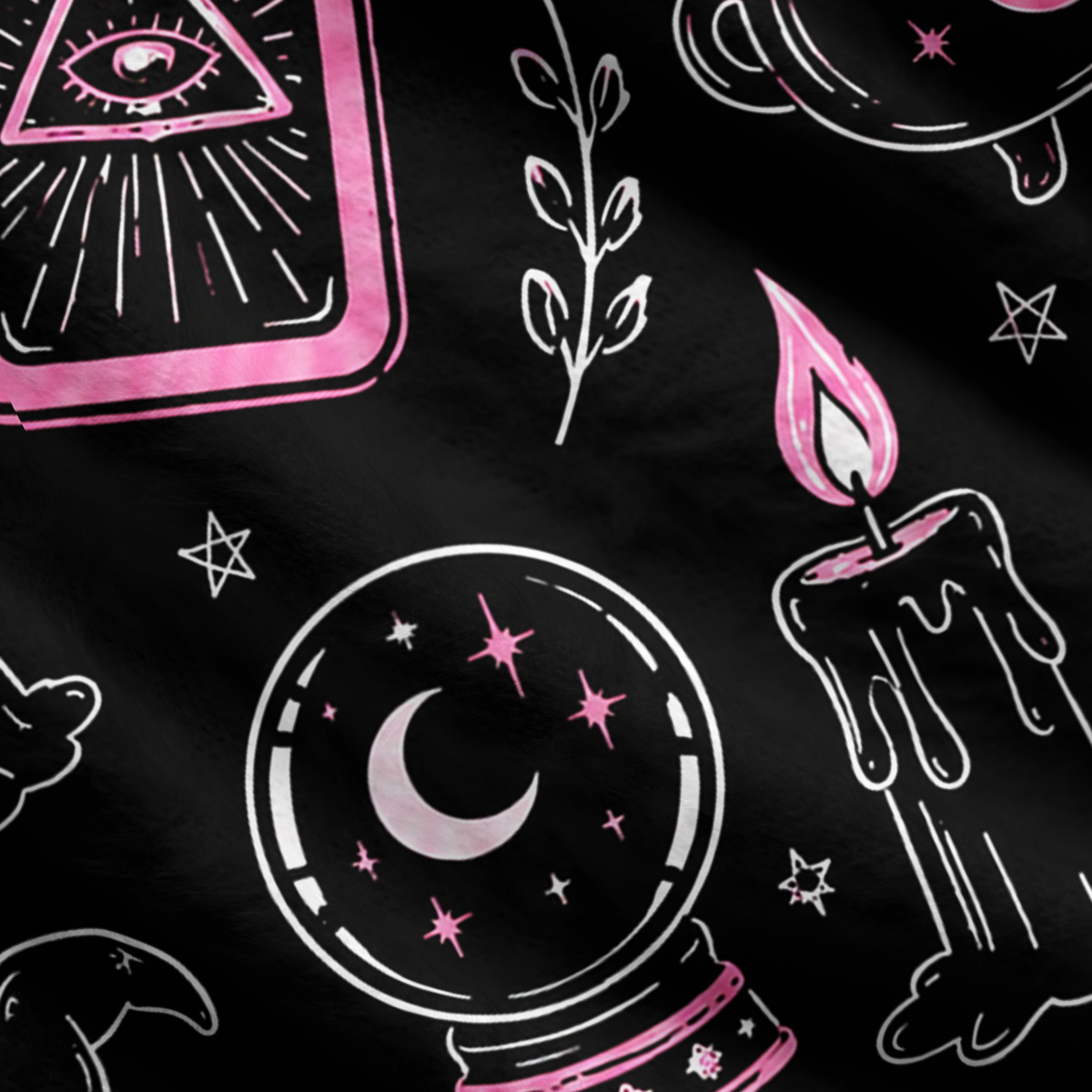 Purplehecate Witchcraft Spell Book and Potion Bottle Ugly Cardigan Sweaters