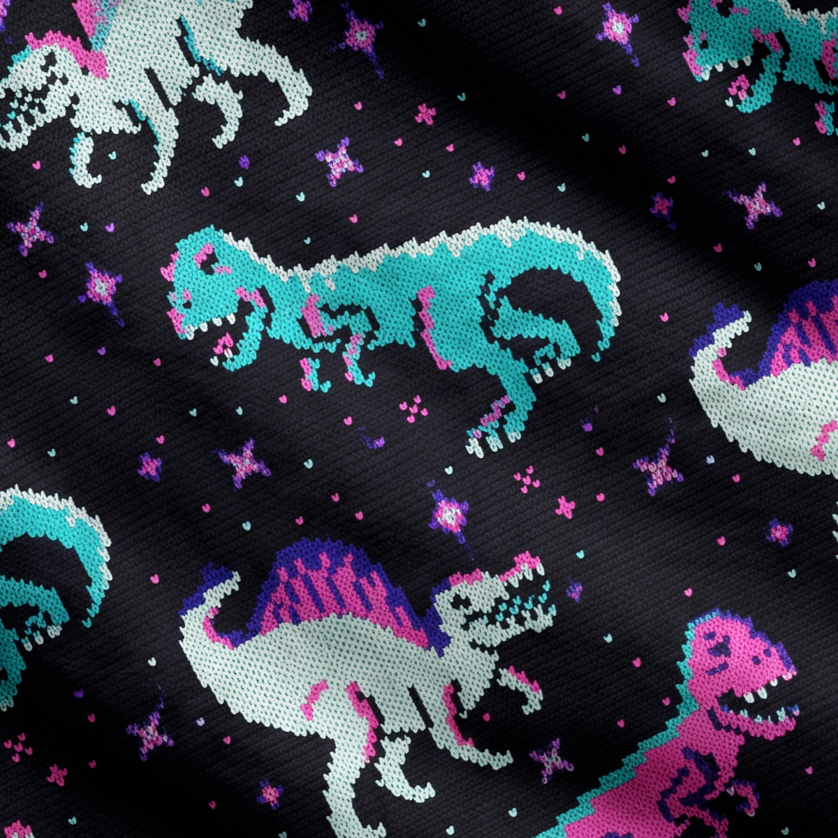 Purplehecate Cool Dinosaur Ugly Cardigan Sweaters