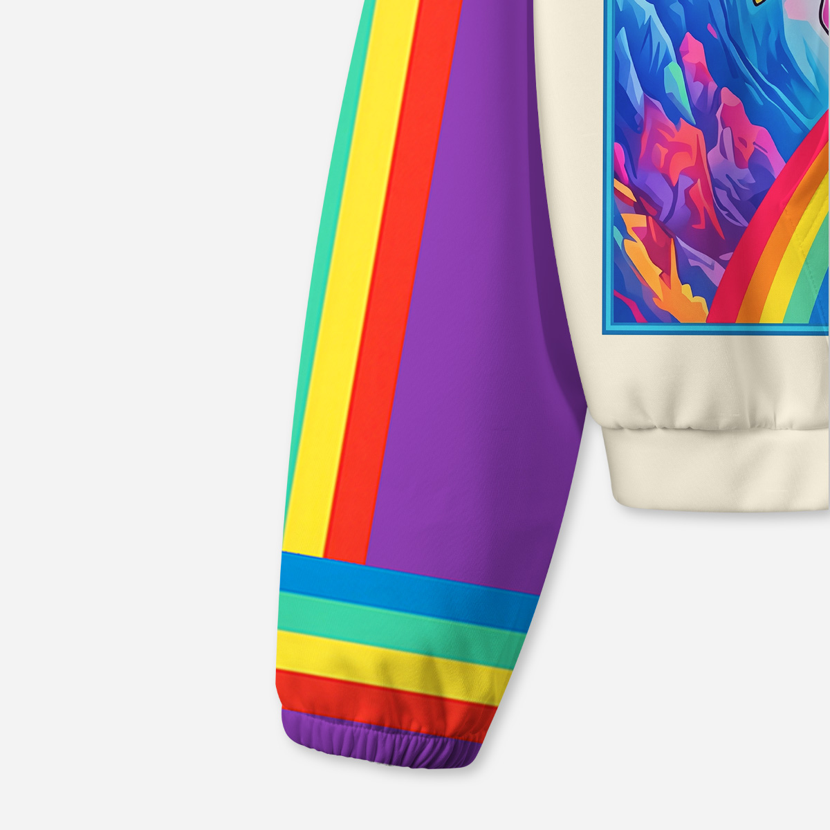 Purplehecate Ketamine Rainbow Unicorn All-Over Print Hoodie