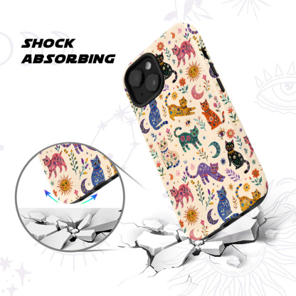 Purplehecate Rainbow Magic Cats Phone Case