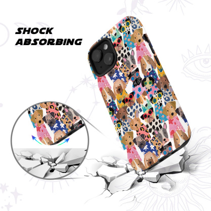 Purplehecate Puppy Parade Phone Case
