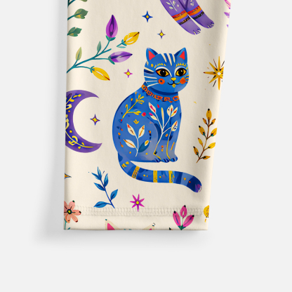 Purplehecate Rainbow Magic Cats Yoga Pants