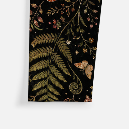Purplehecate Moon Moth in the Enchanted Forest Yoga Pants