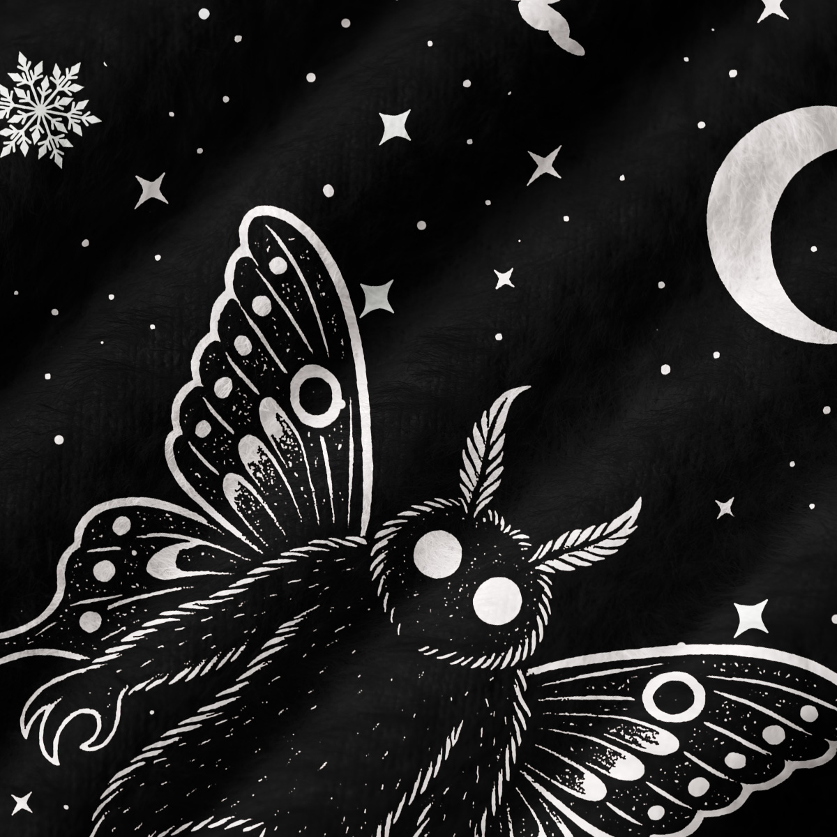 Purplehecate Dark Moth Ugly Sweater Vest