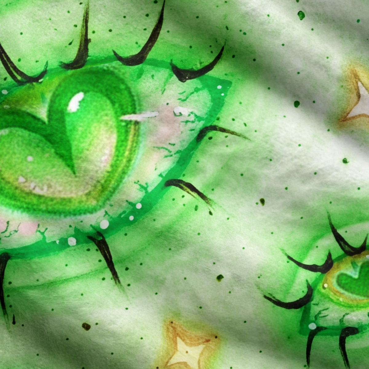 Purplehecate Magic Forest Star Eyes Ugly Cardigan Sweaters