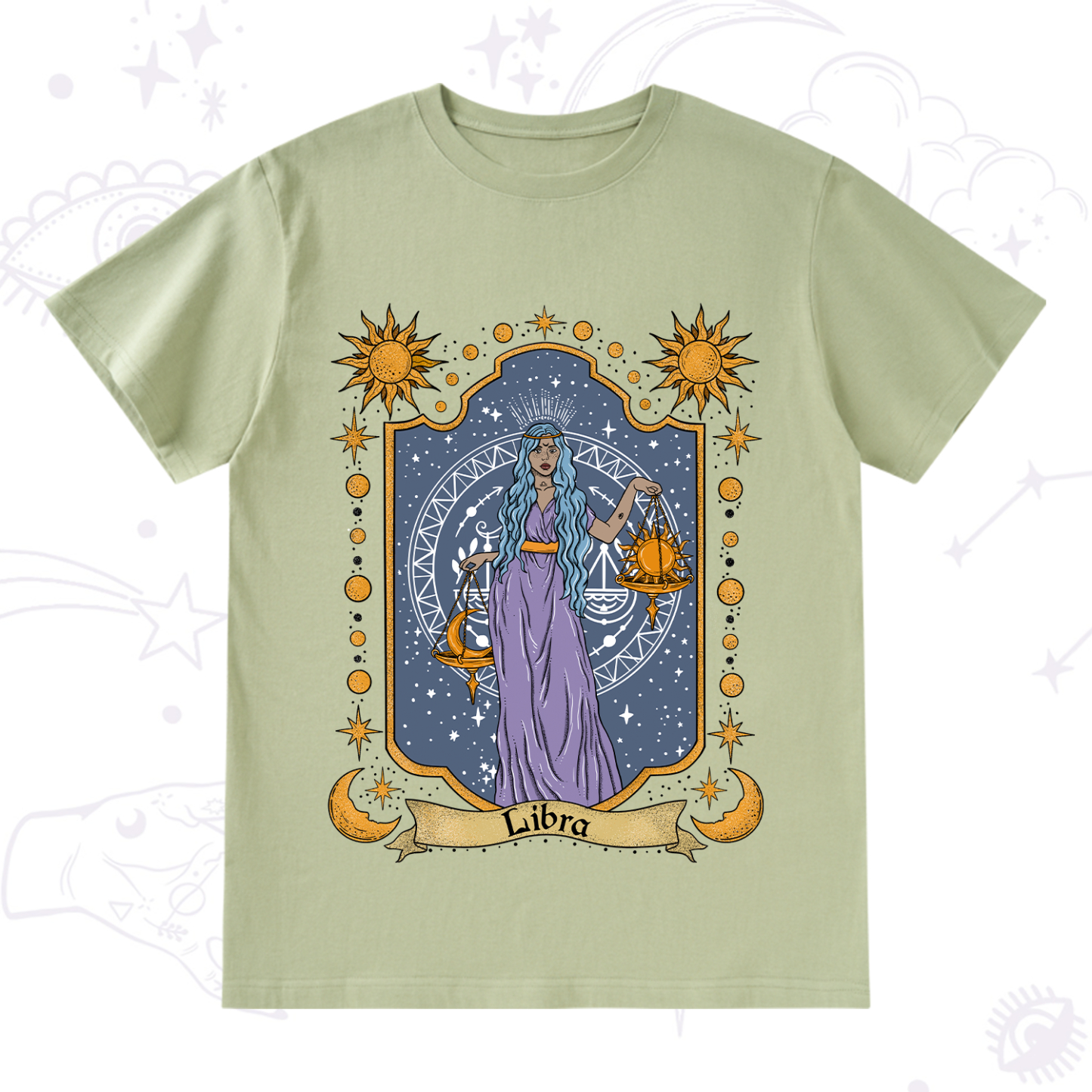 Purplehecate Libra Zodiac T-Shirt