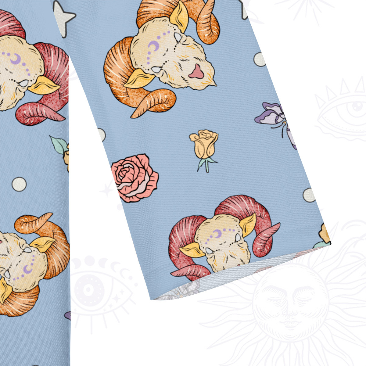 Purplehecate Aries Spirit Zodiac Beachwear Cover-Up Dress