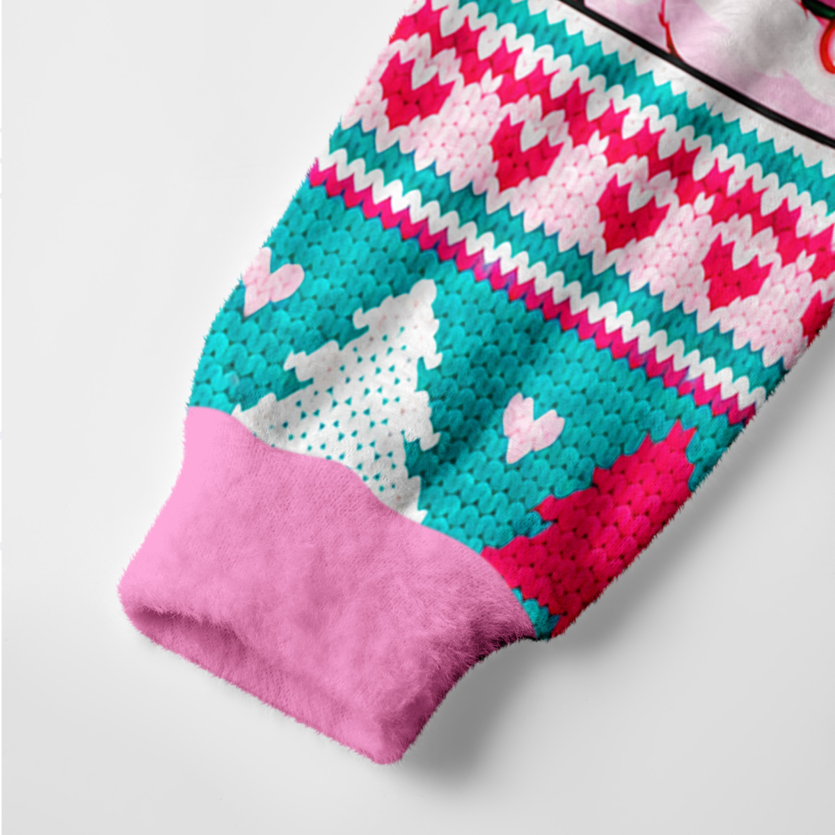 Purplehecate Screaming Christmas Ghost Ugly Cardigan Sweaters
