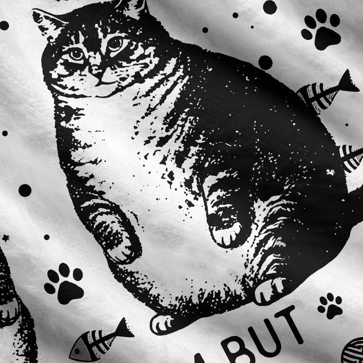 Purplehecate Cat Mother I Am But Skin And Bones Ugly Cardigan Sweaters