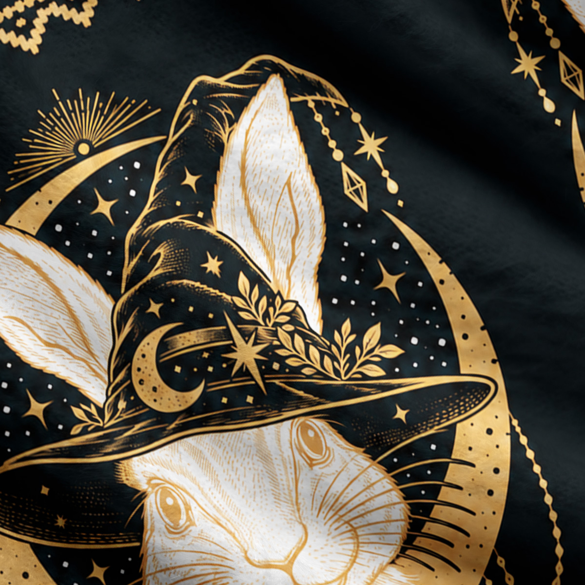 Purplehecate Mystic Witch Rabbit Ugly Cardigan Sweaters