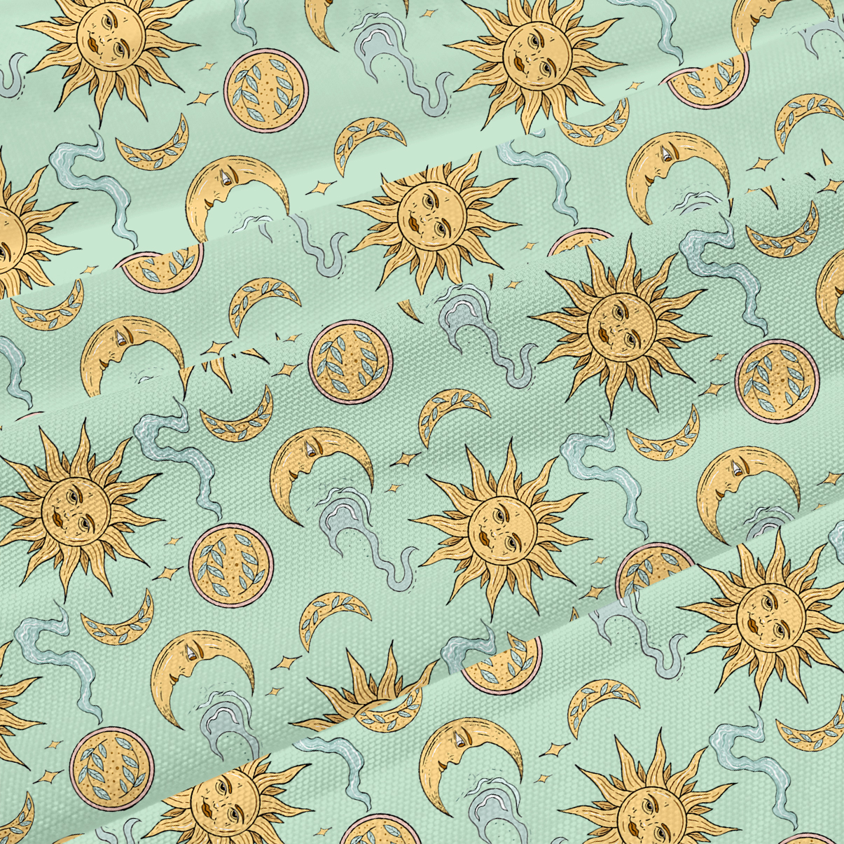 Purplehecate Magic of Sun and Moon Beachwear Cover-Up Dress