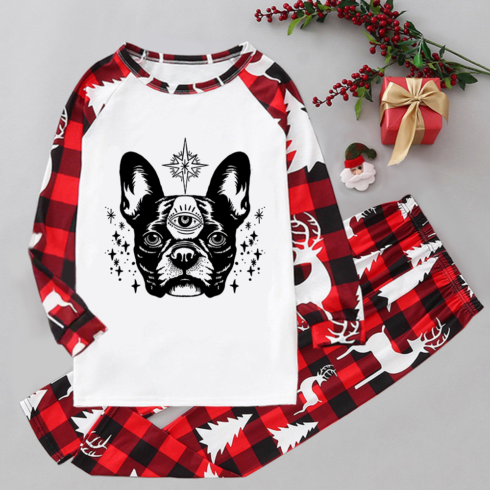 Purplehecate Like A Boss Elk Christmas Pajamas