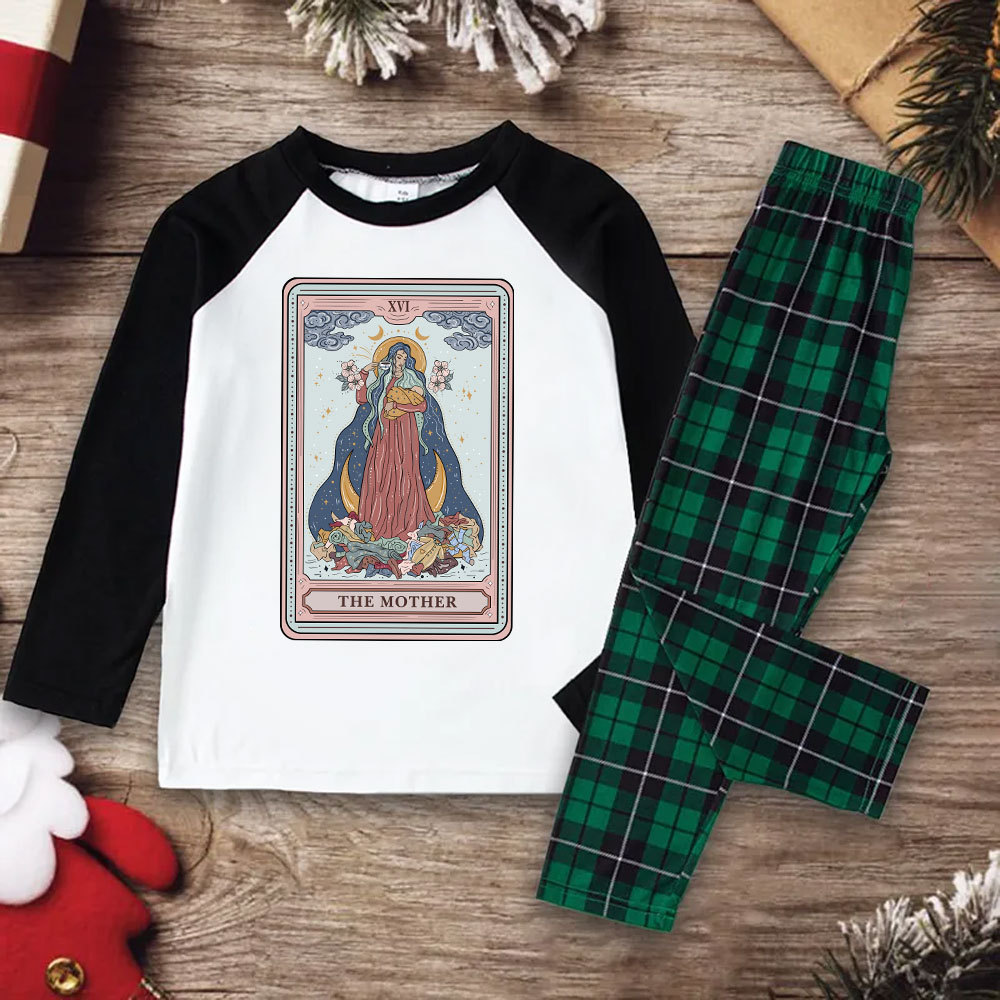 Purplehecate The Mother Tarot Christmas Pajamas