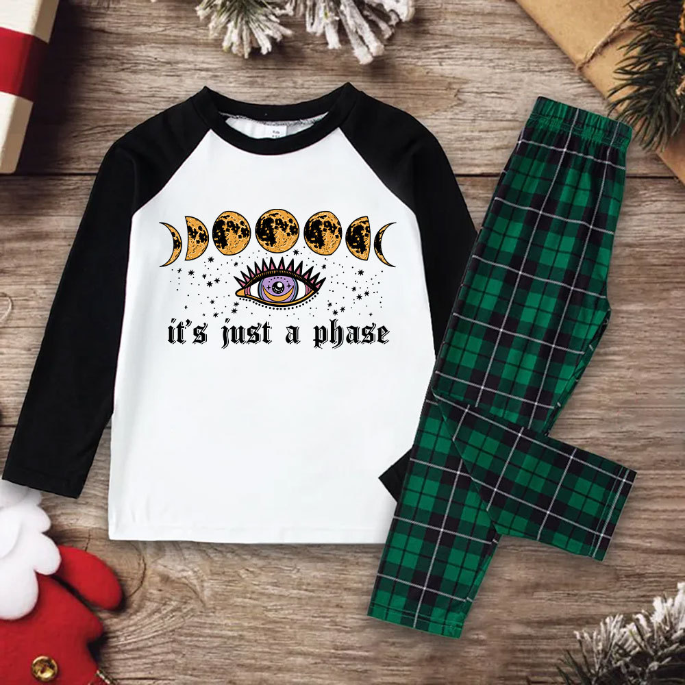 Purplehecate It's Just A Phase Christmas Pajamas