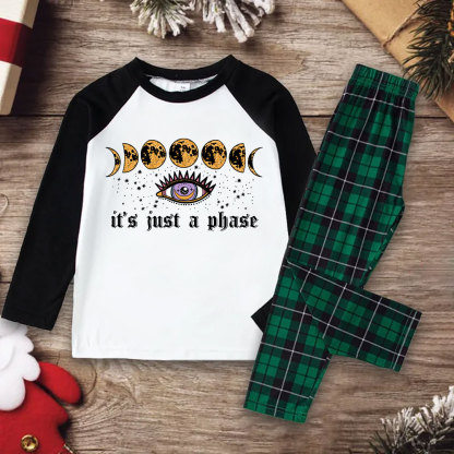 Purplehecate It's Just A Phase Christmas Pajamas