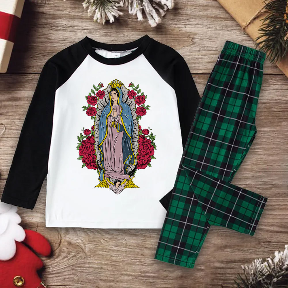 Purplehecate Mother Mary Christmas Pajamas