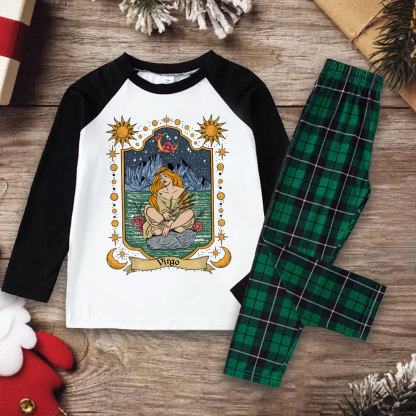 Purplehecate Virgo Zodiac Christmas Pajamas