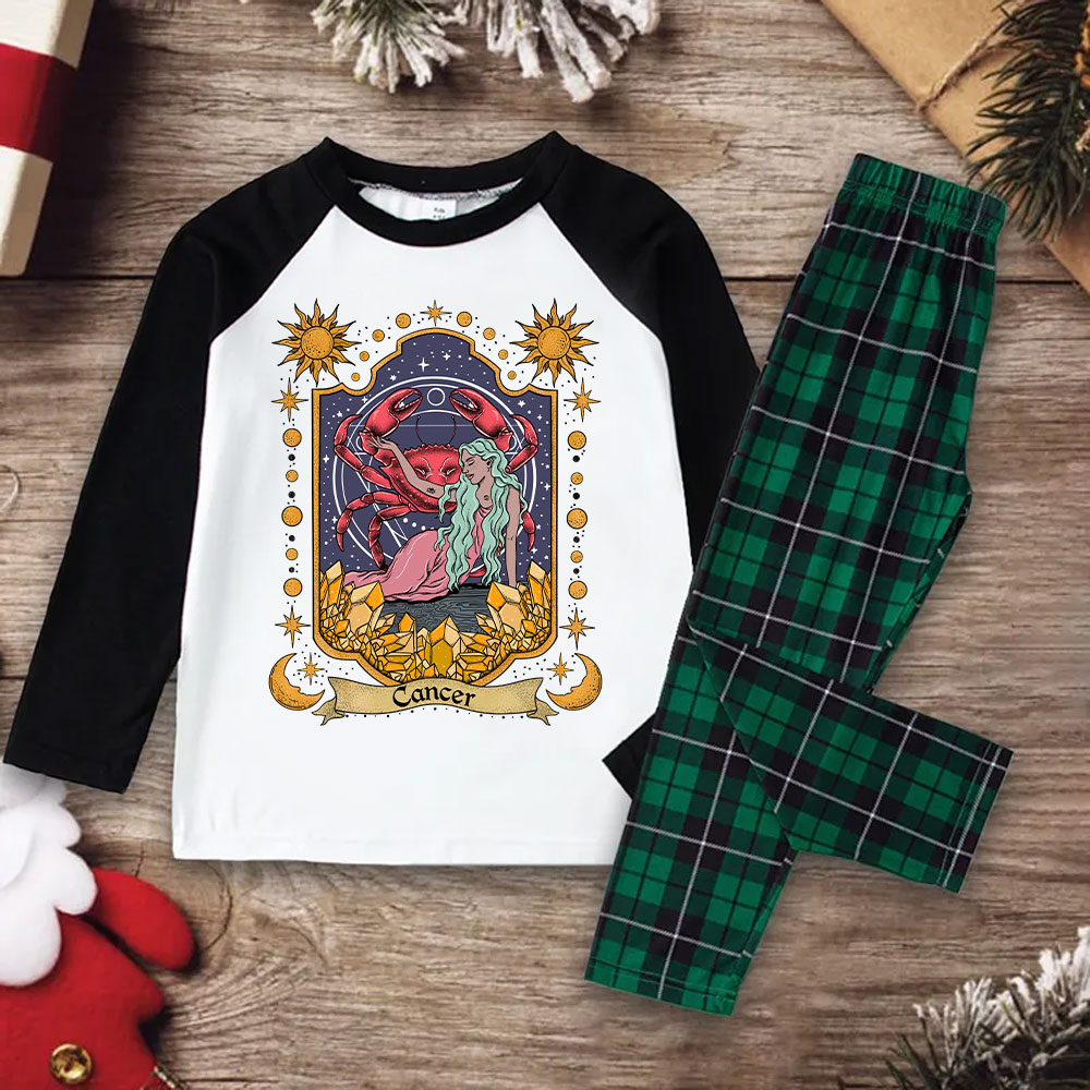 Purplehecate Cancer Zodiac Christmas Pajamas