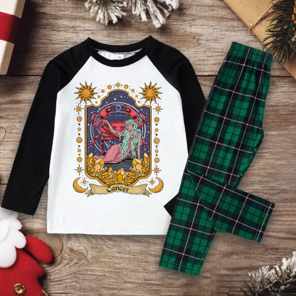 Purplehecate Cancer Zodiac Christmas Pajamas