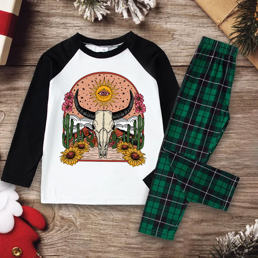 Purplehecate Desert Bloom Christmas Pajamas