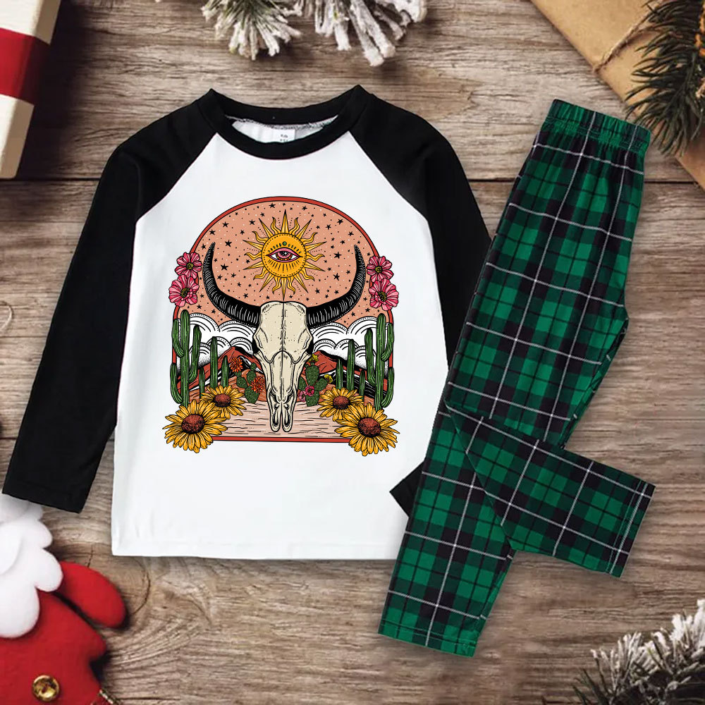 Purplehecate Desert Bloom Christmas Pajamas