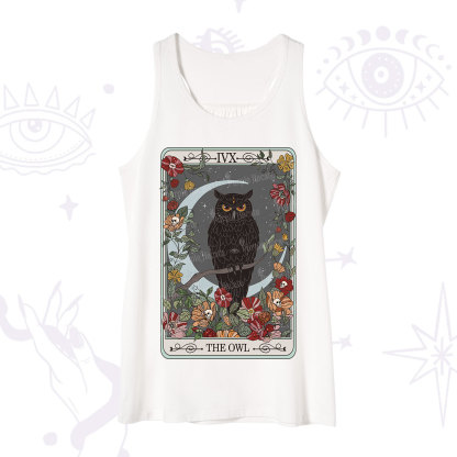 Purplehecate The Owl Tarot Tank