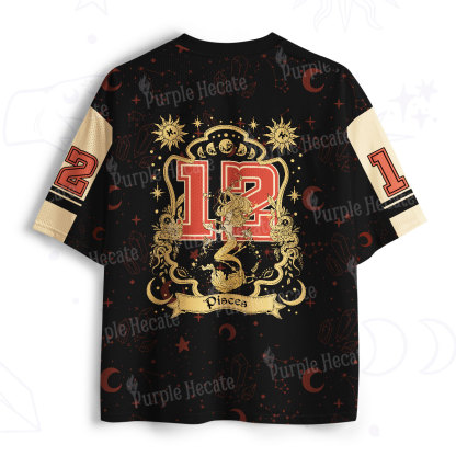Purplehecate Pisces' Astral Mirage Zodiac Mesh Jersey