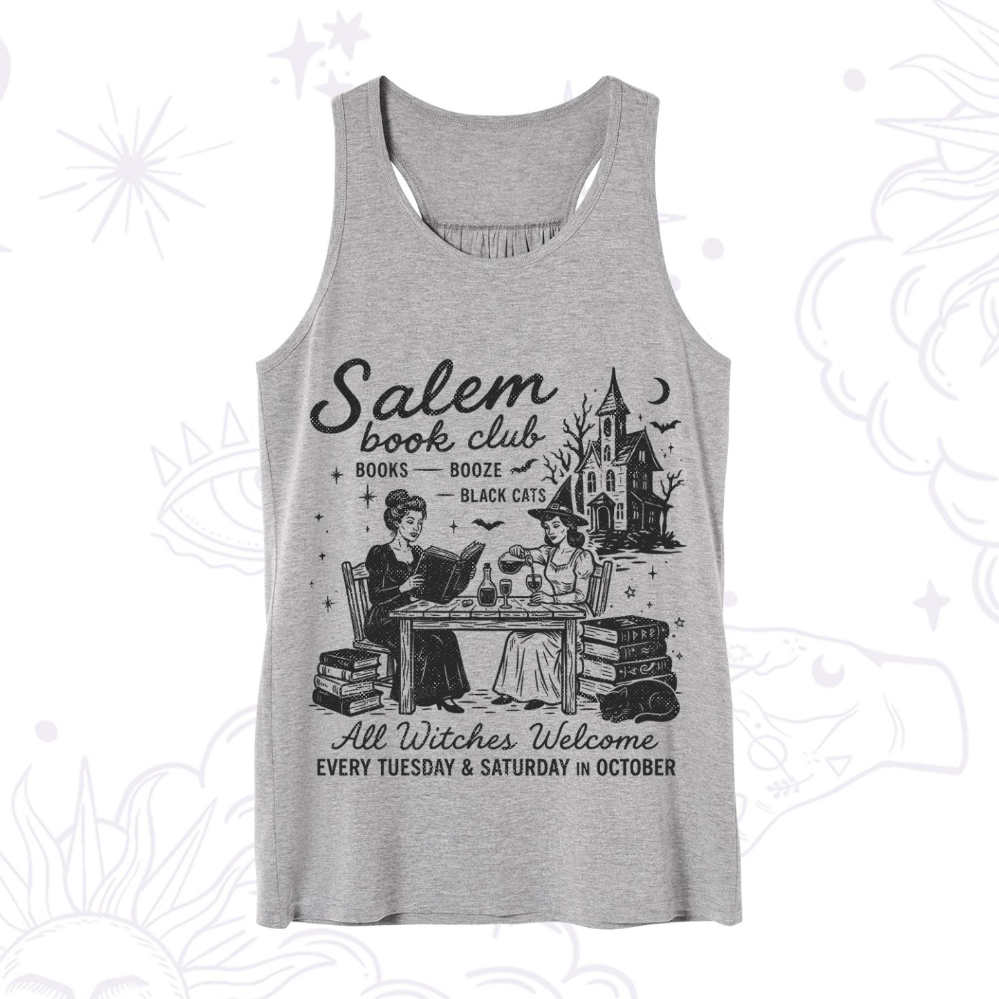 Purplehecate Salem Book Club Tank