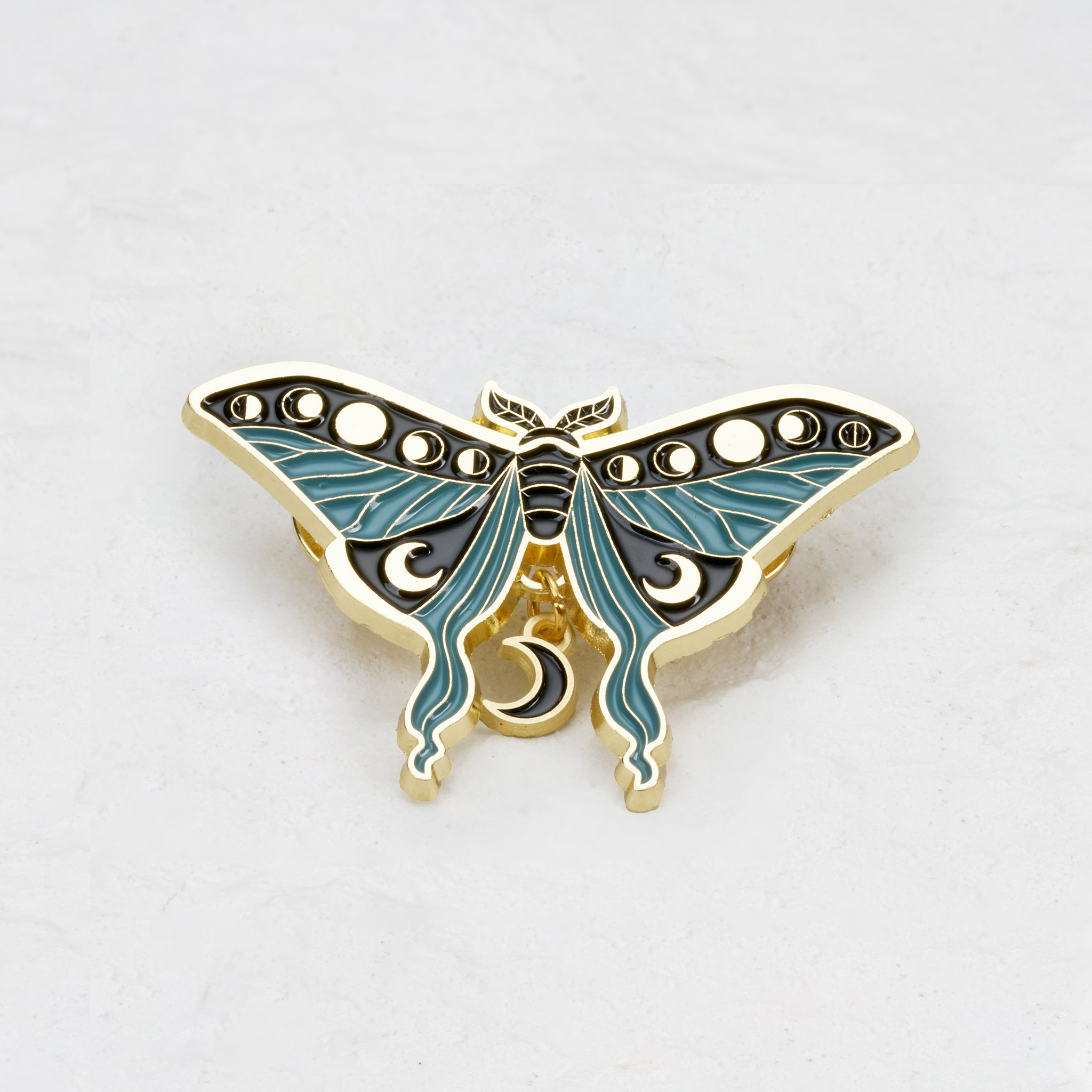 Purplehecate Starry Night Butterfly Pin