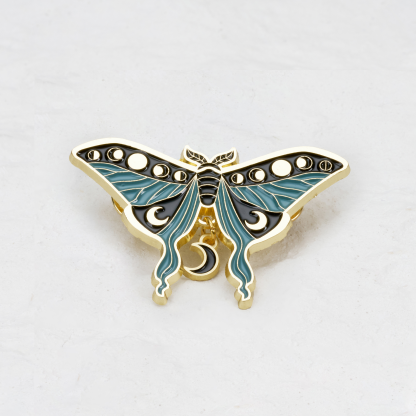 Purplehecate Starry Night Butterfly Pin