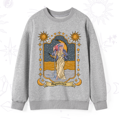 Purplehecate Aquarius Zodiac Sweatshirt