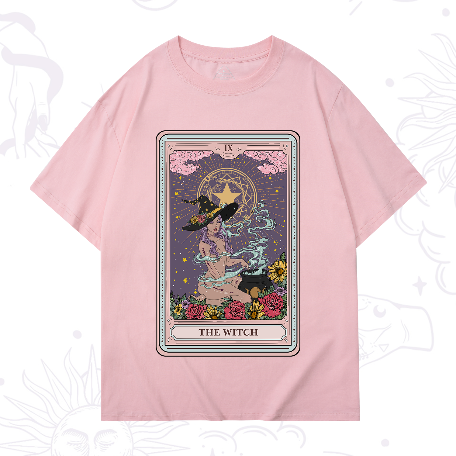 Purplehecate The Witch Tarot T-Shirt