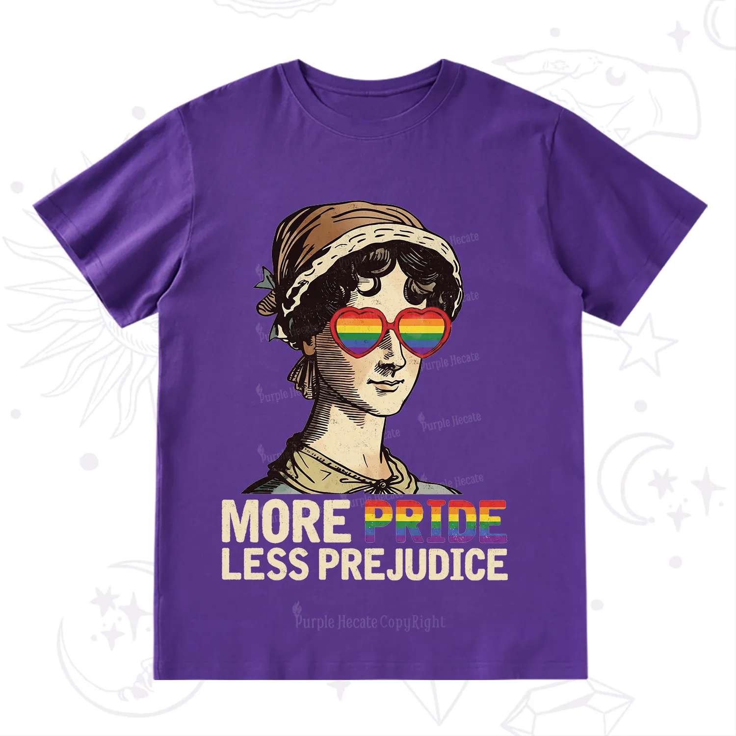Purplehecate More Pride Less Prejudice T-Shirt