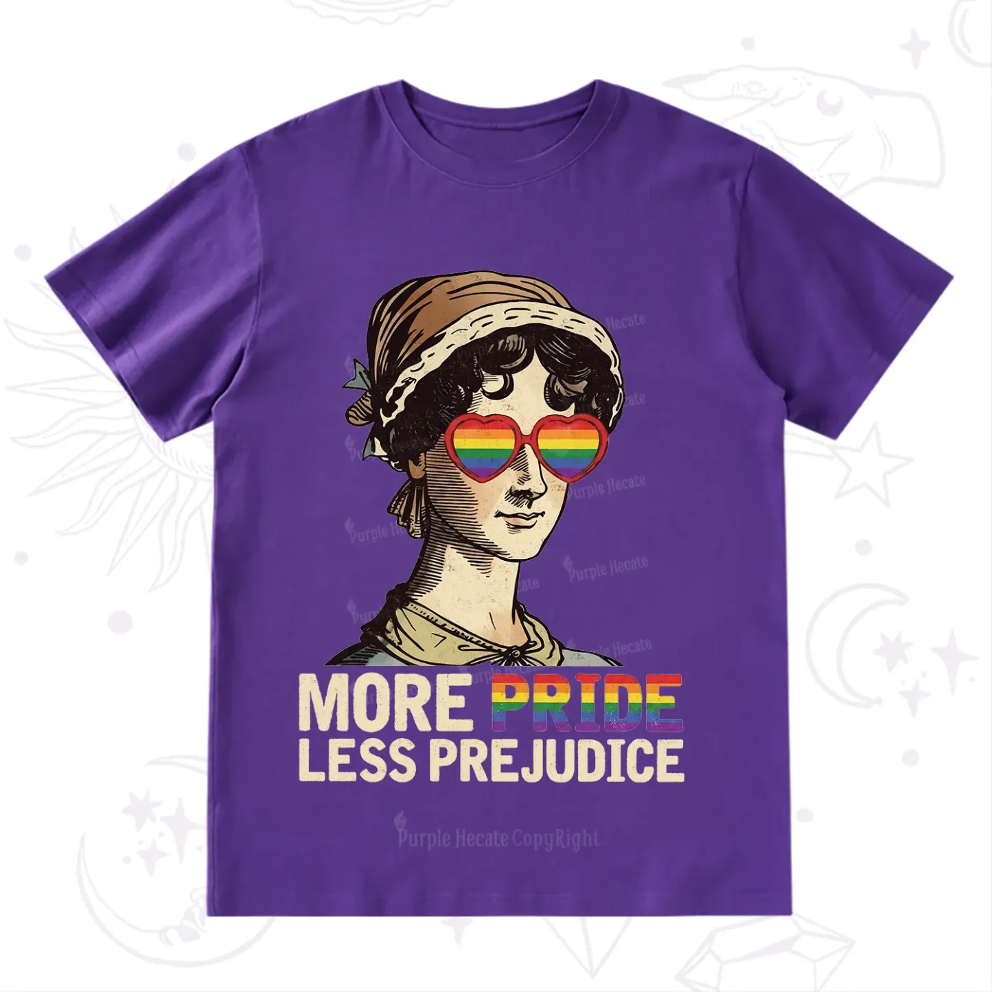 Purplehecate More Pride Less Prejudice T-Shirt