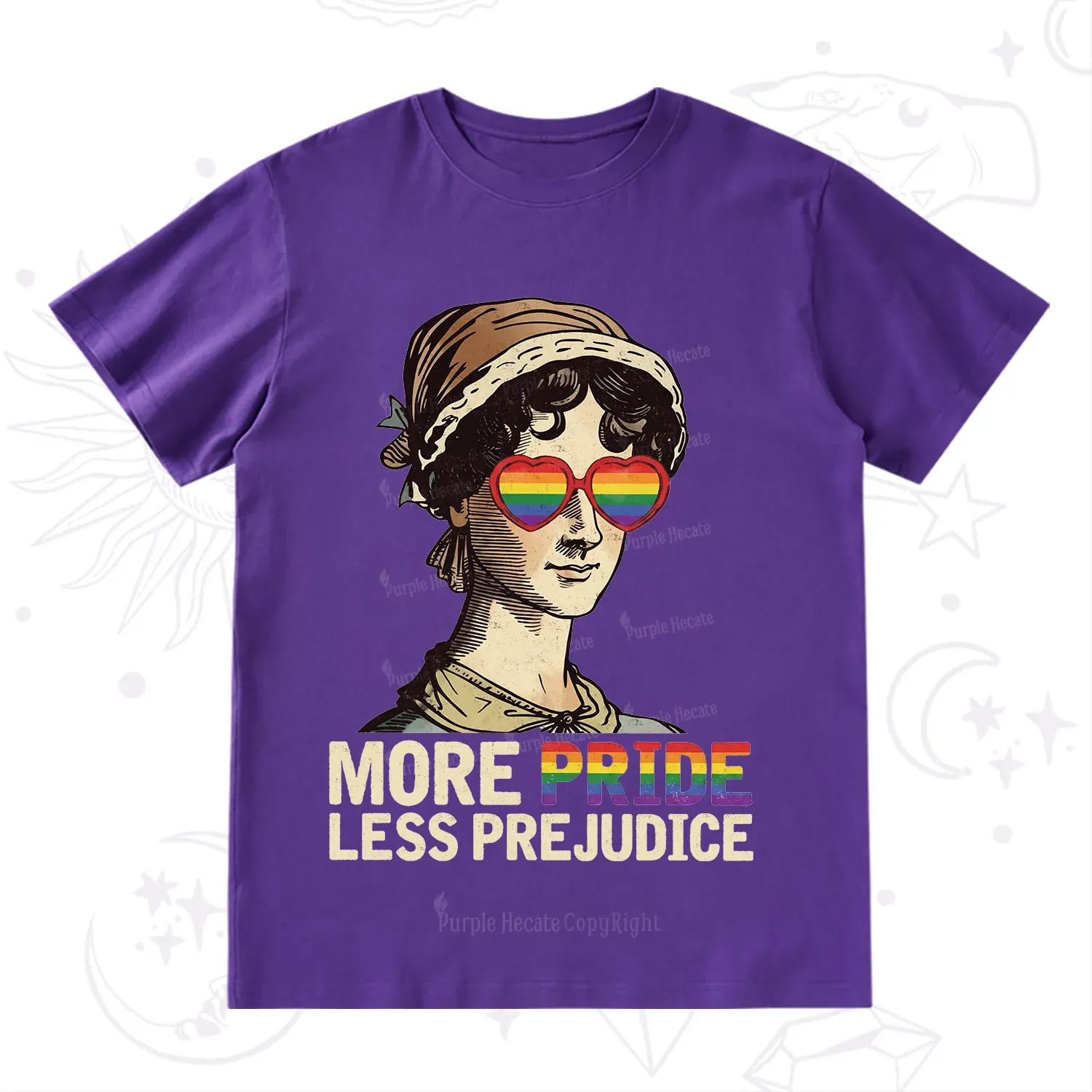 Purplehecate More Pride Less Prejudice T-Shirt