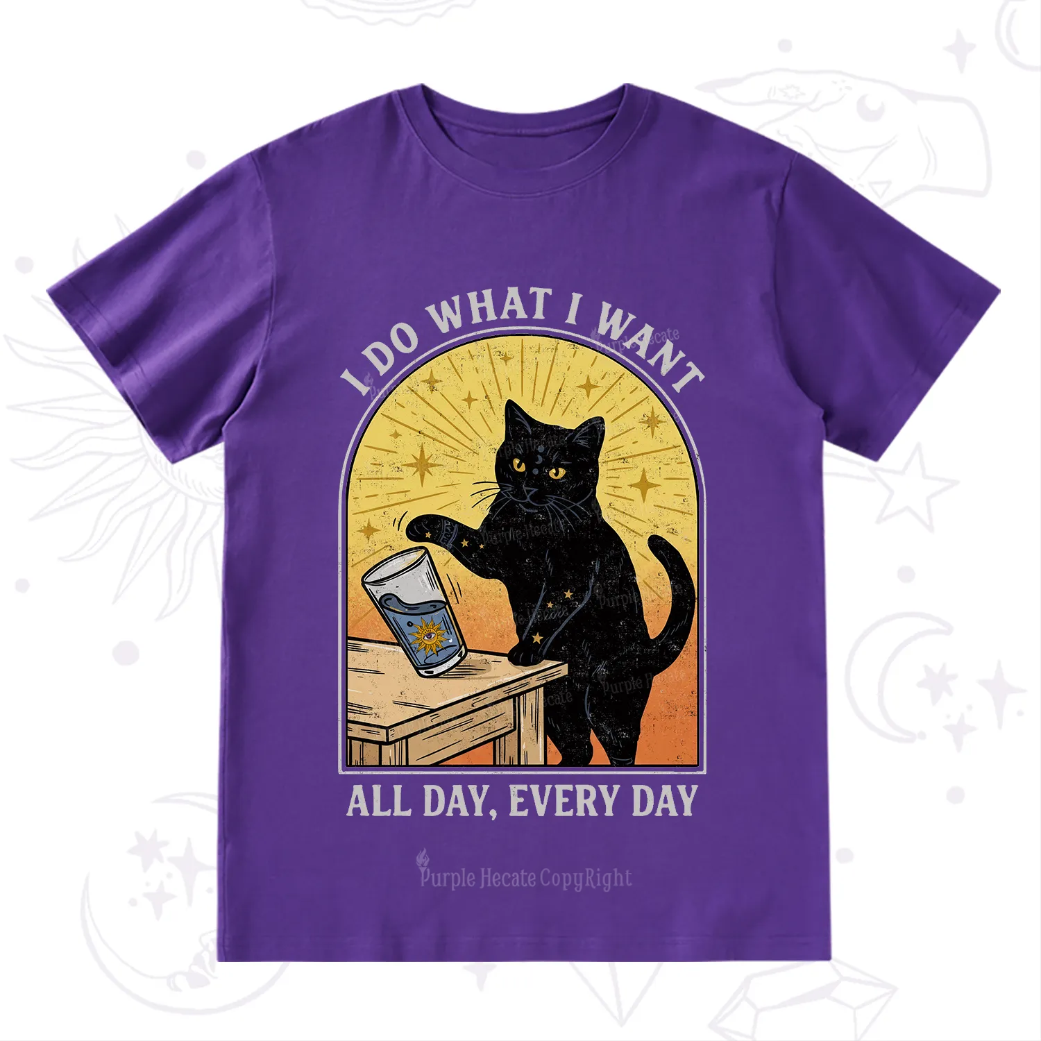 Purplehecate I Do What I What T-Shirt
