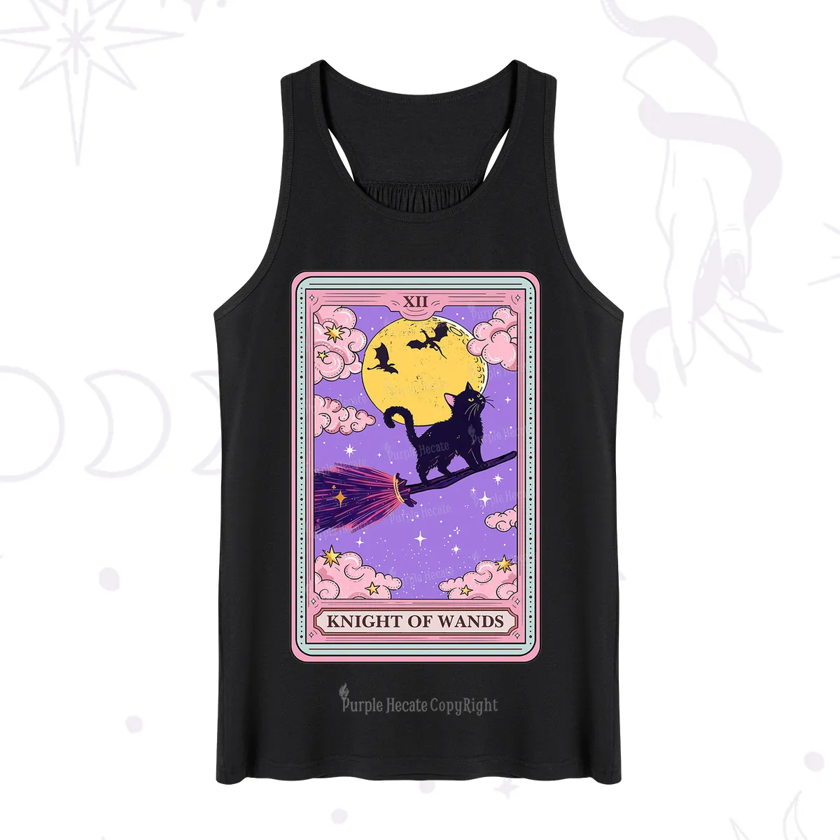 Purplehecate The Knight of Wands Tarot Tank