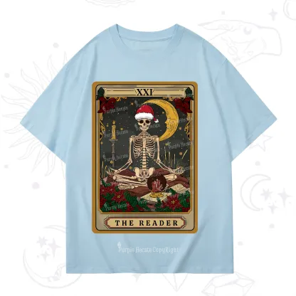 Purplehecate The Reader Tarot Christmas T-Shirt