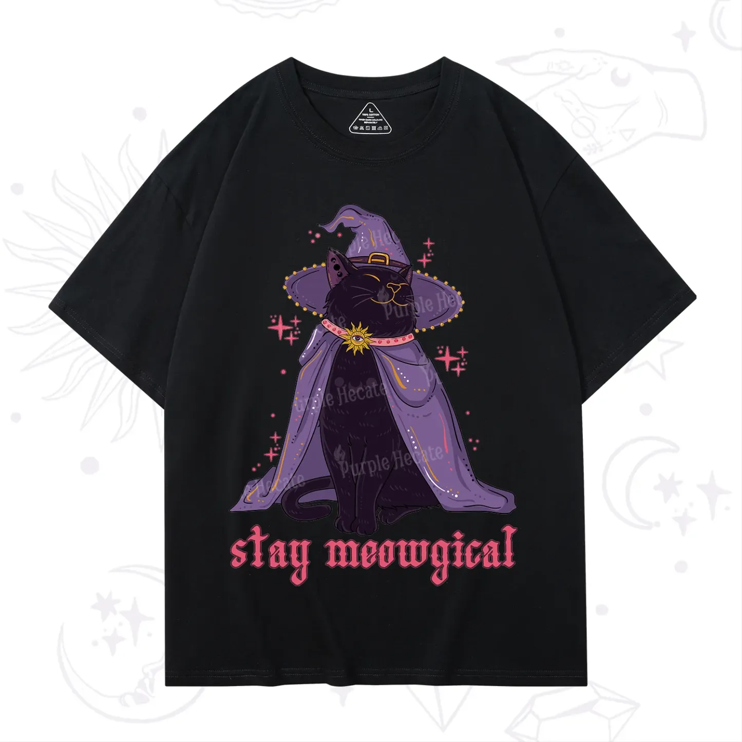 Purplehecate Stay Meowgical Cat T-Shirt