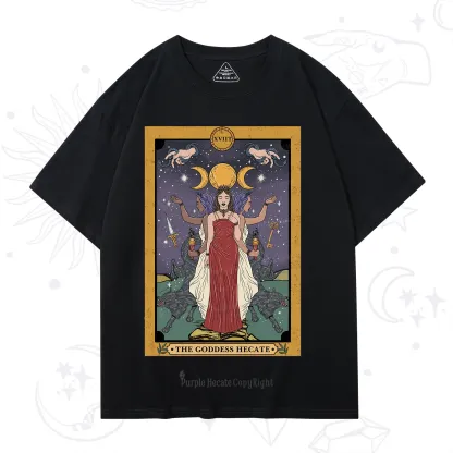Purplehecate The Goddess Hecate Tarot T-Shirt
