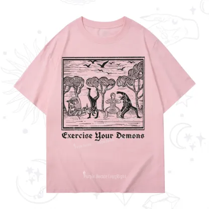 Purplehecate Exercise Your Demons T-Shirt