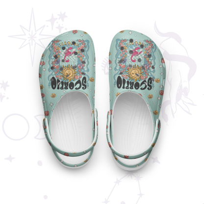 Purplehecate Scorpio Spirit Zodiac Rubber Clogs