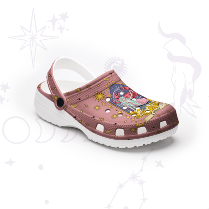 Purplehecate Cancer Zodiac Rubber Clogs