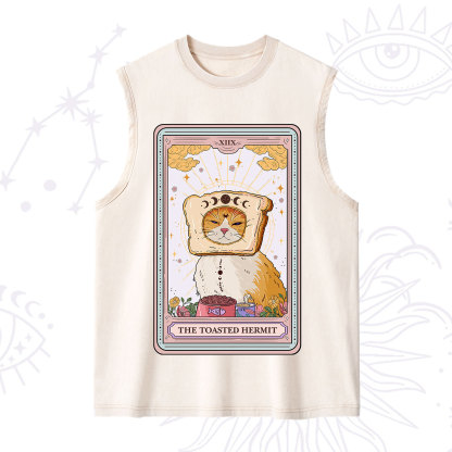 Purplehecate The Toasted Hermit Tarot Washed Tank