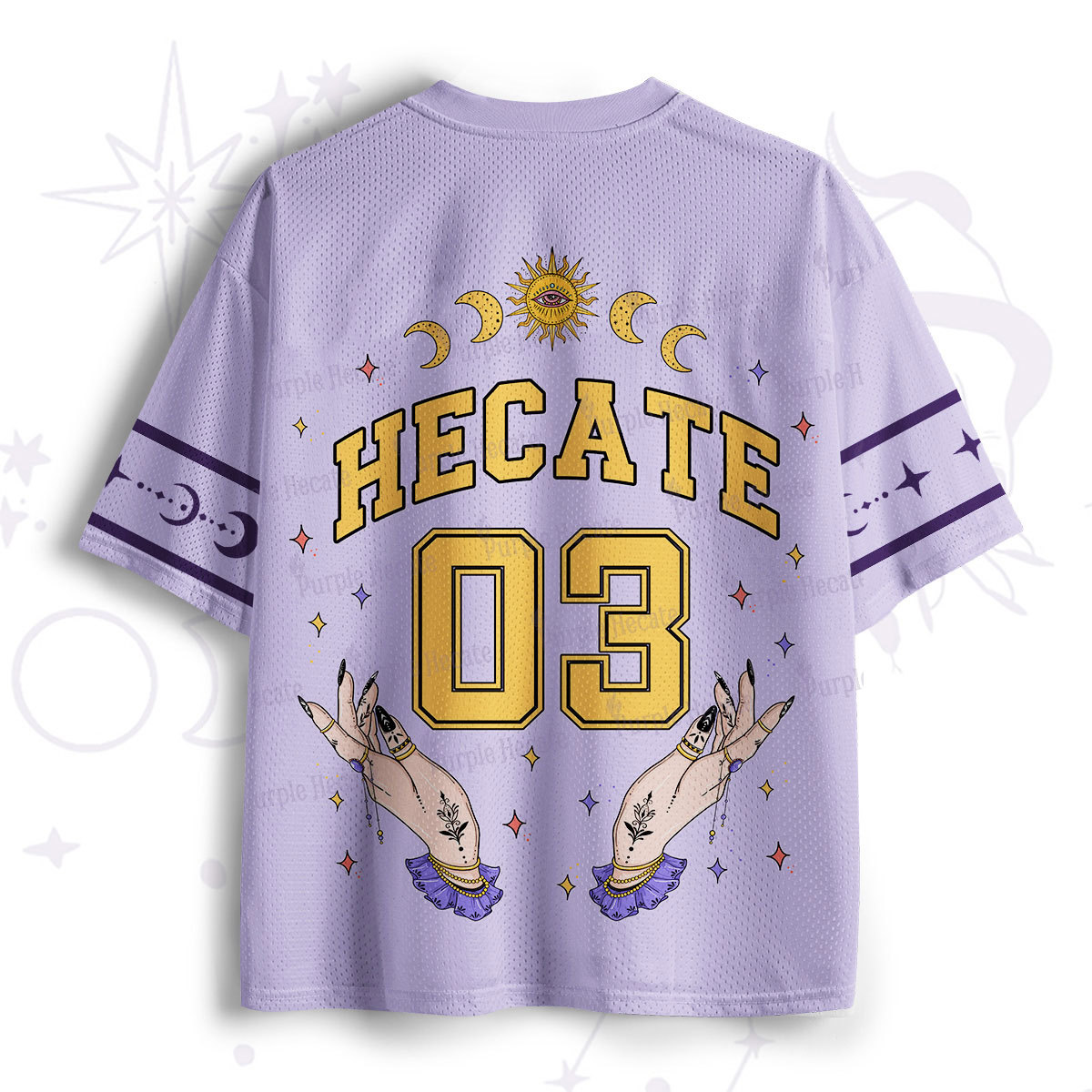 Purplehecate Hecate Moonlight Sorcery Mesh Jersey