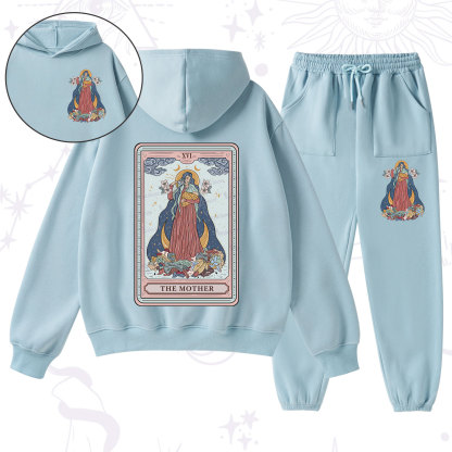Purplehecate The Mother Tarot Fleece Hoodie Suit