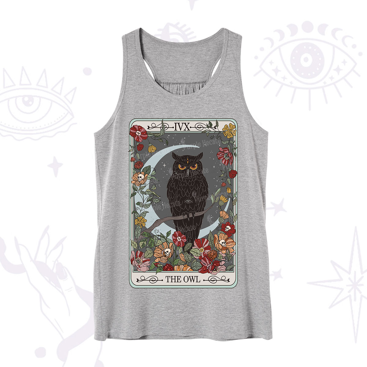 Purplehecate The Owl Tarot Tank