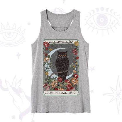 Purplehecate The Owl Tarot Tank